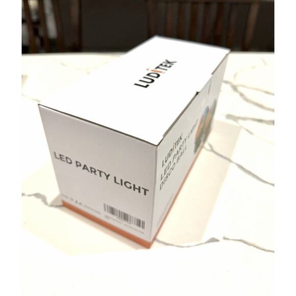 NEW! Luditek 2-Pack Sound Activated Party Lights Disco Ball DJ Strobe w. Remotes - Picture 3 of 3